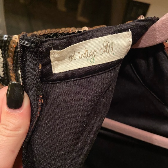 Boutique Sequin Romper - Picture 6 of 7